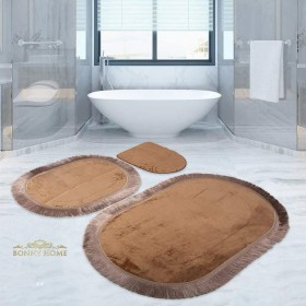 طقم دعسات حمام تركي 3 قطع مقاس 80*150